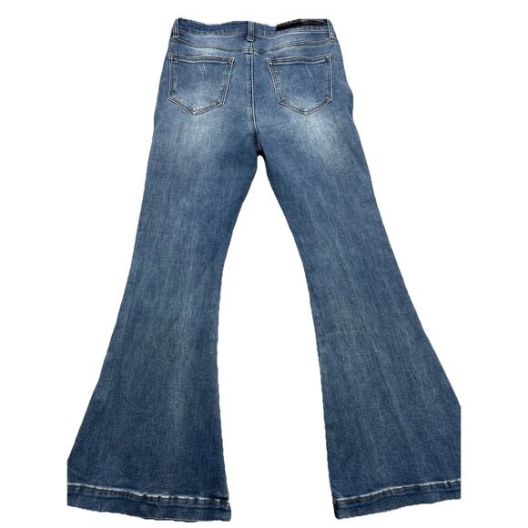 NEW Risen Los Angeles High Waisted Button Fly Flare Jeans Women’s Size 13/31 - Picture 12 of 12